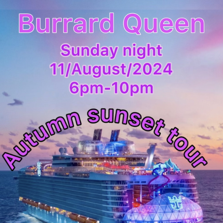 Autumn Sunset Tour - Cruise Party In Vancouver - Burrard Queen (Aug 11)